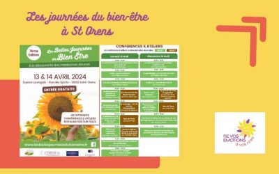 Les belles journées du bien-être 13-14 avril